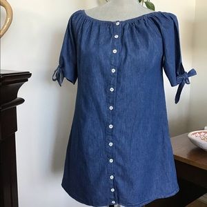 CHOCOLATE denim top/dress